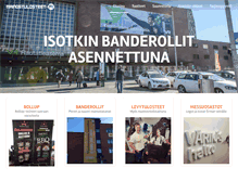 Tablet Screenshot of mainostulosteet.fi